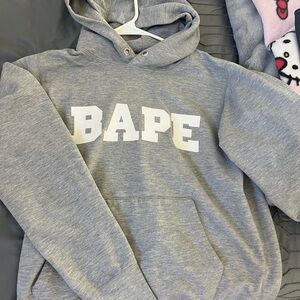 BAPE Gray Hoodie